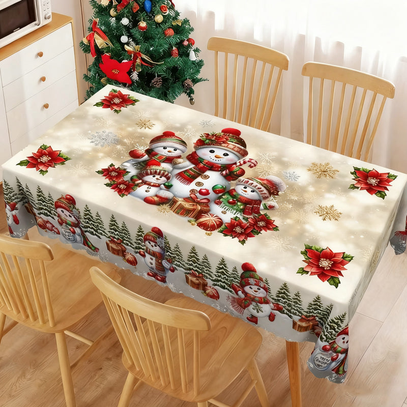 ✨Christmas Special price £9.99!！🎁Stylish Christmas Printed Tablecloth🔥