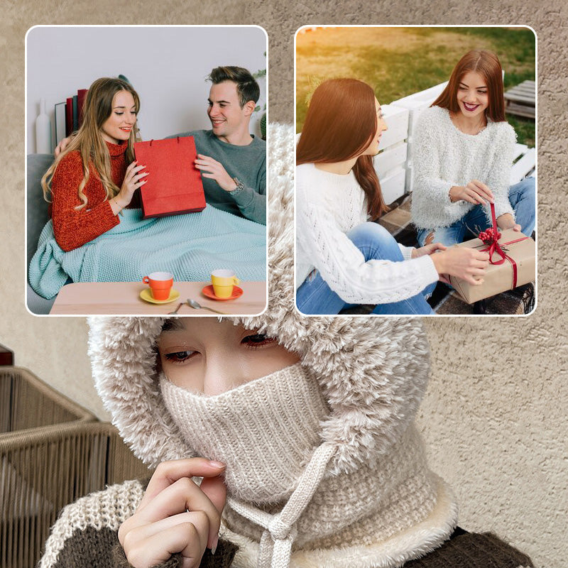 🧣🎄Christmas Hot Sales 50% OFF🔥❄️4-in-1 Winter Balaclava for Women🎁
