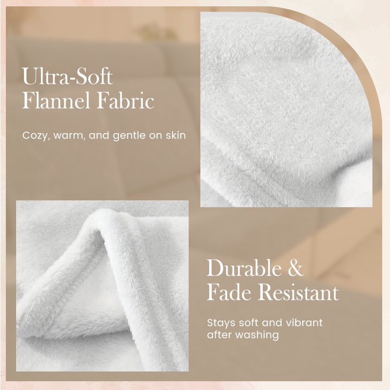 🏆2026 New Year Sale 50% OFF💕Artistic Print Flannel Throw Blanket1