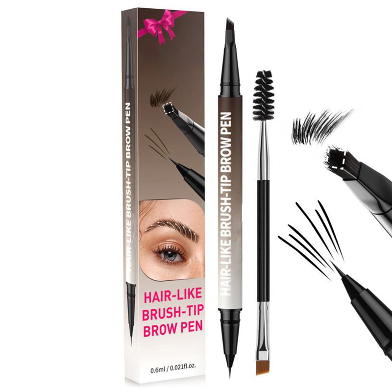 🏆 Last Day Special Price £10.99! 🔥Buy 1 Get 1 Free🔥💥Waterproof & Smudge-Proof Brow Pen👁️‍🗨️