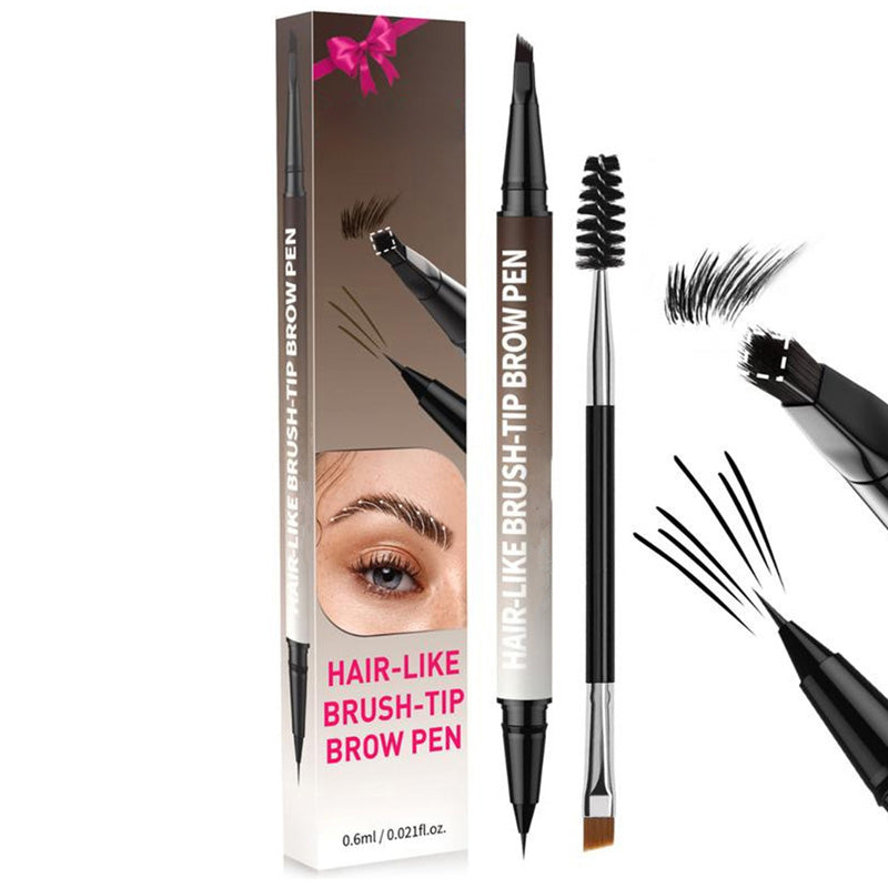 🏆 Last Day Special Price £10.99! 🔥Buy 1 Get 1 Free🔥💥Waterproof & Smudge-Proof Brow Pen👁️‍🗨️