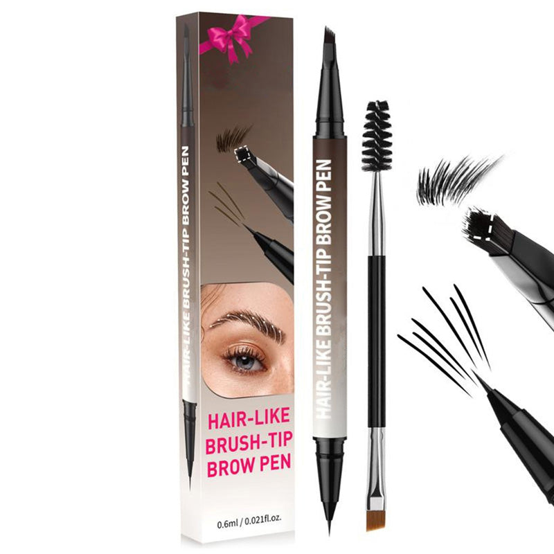 🏆 Last Day Special Price £10.99! 🔥Buy 1 Get 1 Free🔥💥Waterproof & Smudge-Proof Brow Pen👁️‍🗨️