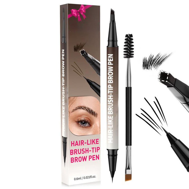 🏆 Last Day Special Price £10.99! 🔥Buy 1 Get 1 Free🔥💥Waterproof & Smudge-Proof Brow Pen👁️‍🗨️