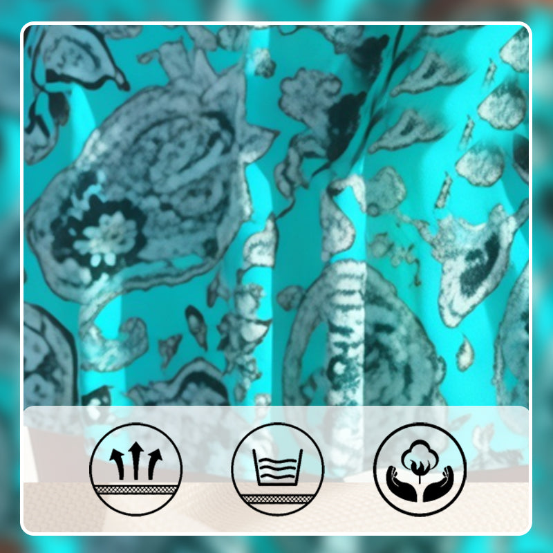 🚨FLASH SAEL 60% OFF!!✨Women's Plants Print V Neck Swimdress & Tankini Set
