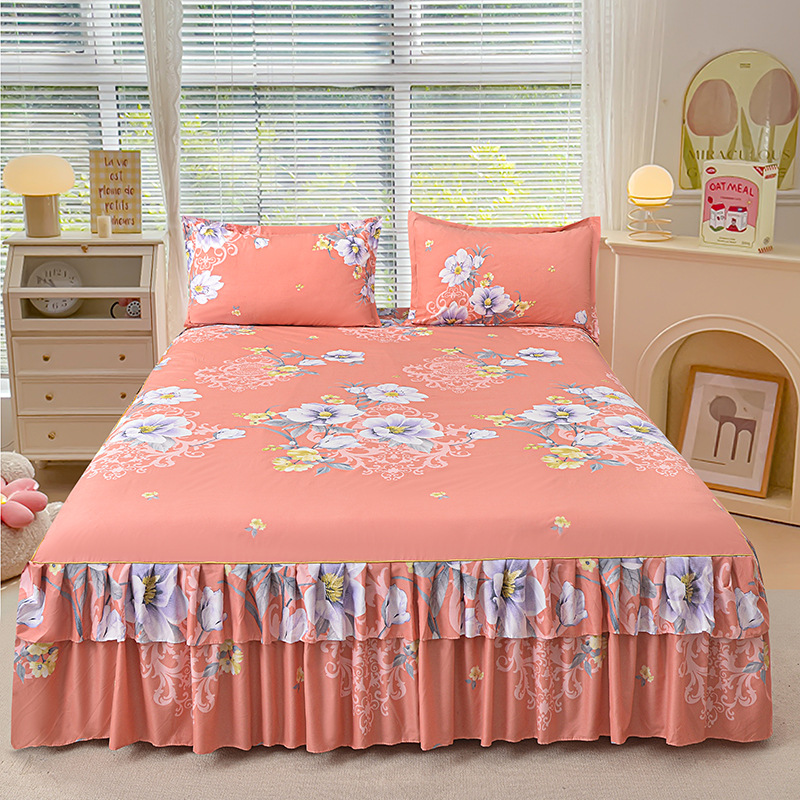 💖New Arrival-50% OFF🛏️☁️3-Piece Ruffled Bed Skirt Set