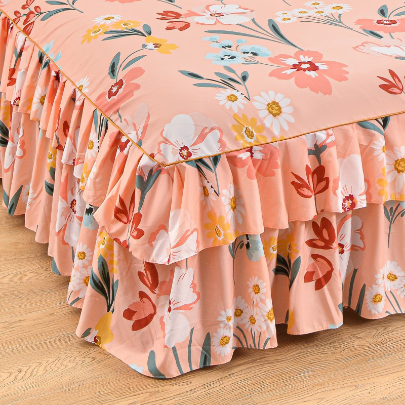 💖New Arrival-50% OFF🛏️☁️3-Piece Ruffled Bed Skirt Set