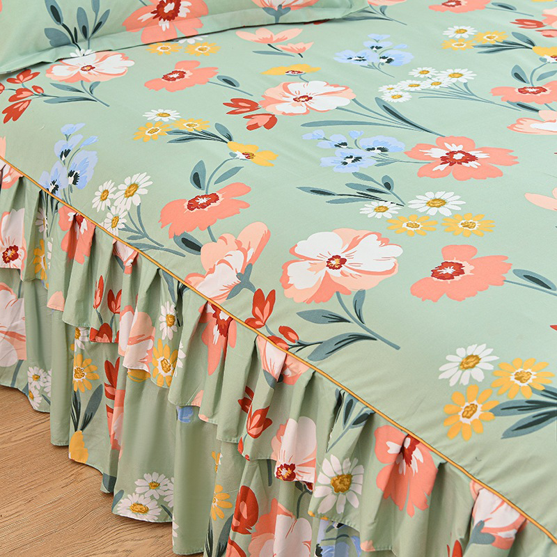 💖New Arrival-50% OFF🛏️☁️3-Piece Ruffled Bed Skirt Set