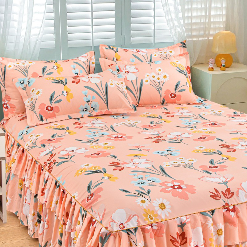 💖New Arrival-50% OFF🛏️☁️3-Piece Ruffled Bed Skirt Set