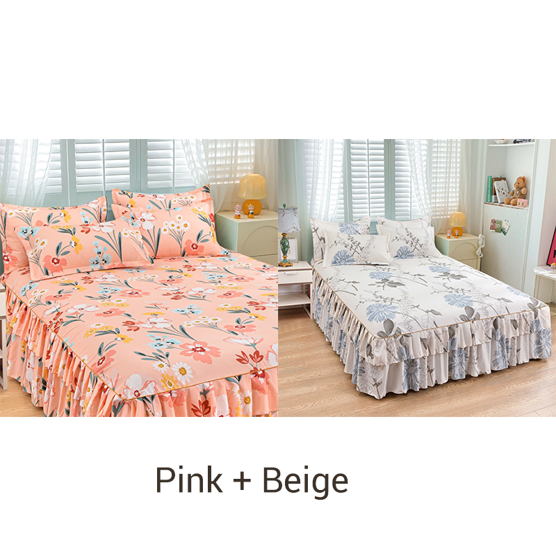 💖New Arrival-50% OFF🛏️☁️3-Piece Ruffled Bed Skirt Set