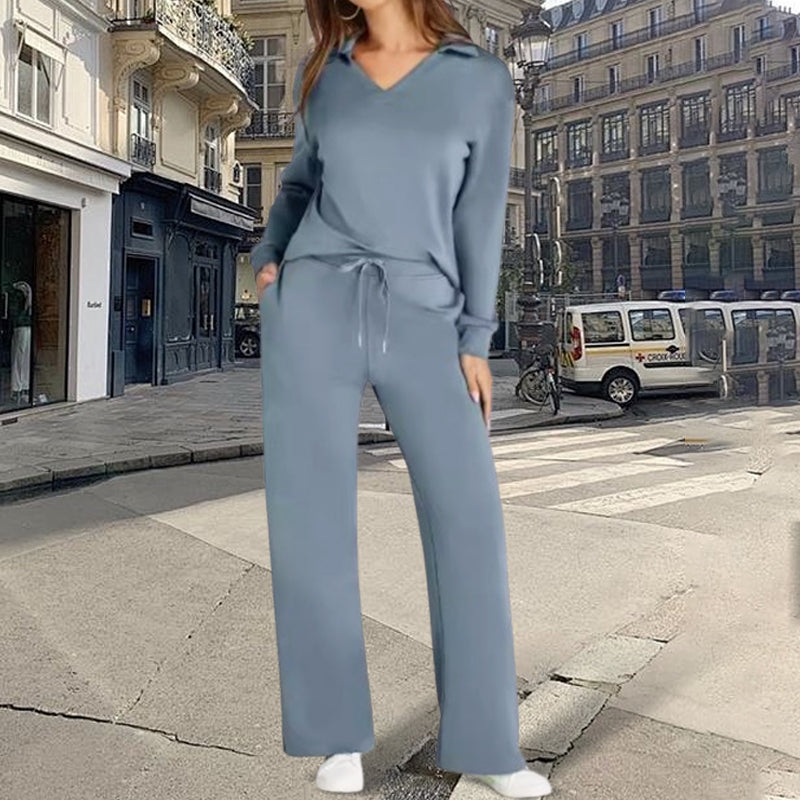 ✨🔥Women’s 2 Piece Lounge Set with Long Sleeves👚