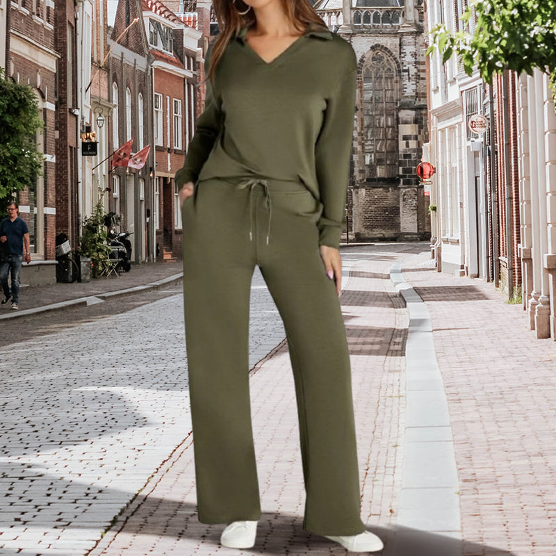 ✨🔥Women’s 2 Piece Lounge Set with Long Sleeves👚