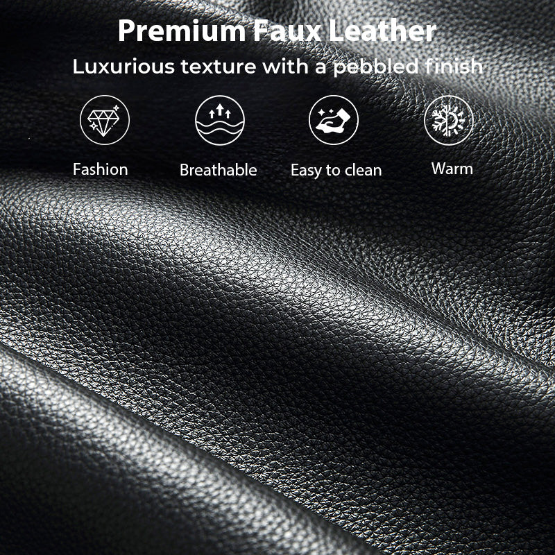 💥2026 HOT SALE⚡50K+ SOLD!⚡Cool Faux Leather Biker Jacket