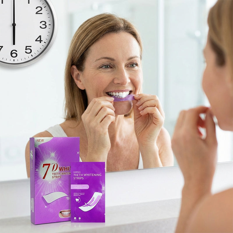 🏆LAST DAY SPECIAL PRICE: ONLY ￡6.99!!!!🥳💞50K+ SOLD!🦷 💜Safe & Effective Whitening Strips. Gently brighten your smile for daily confidence. Don’t miss out! 🌸💎