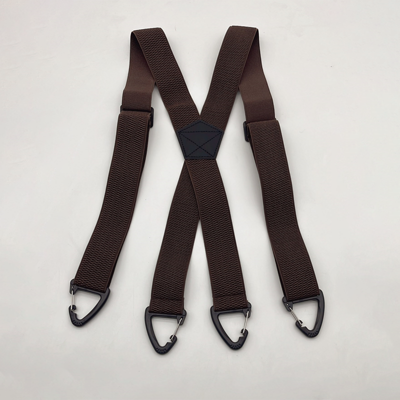 ⚡50K+ SOLD!💥ONLY ￡7.99!!📢Men's X-Back Suspenders with Hook Clips