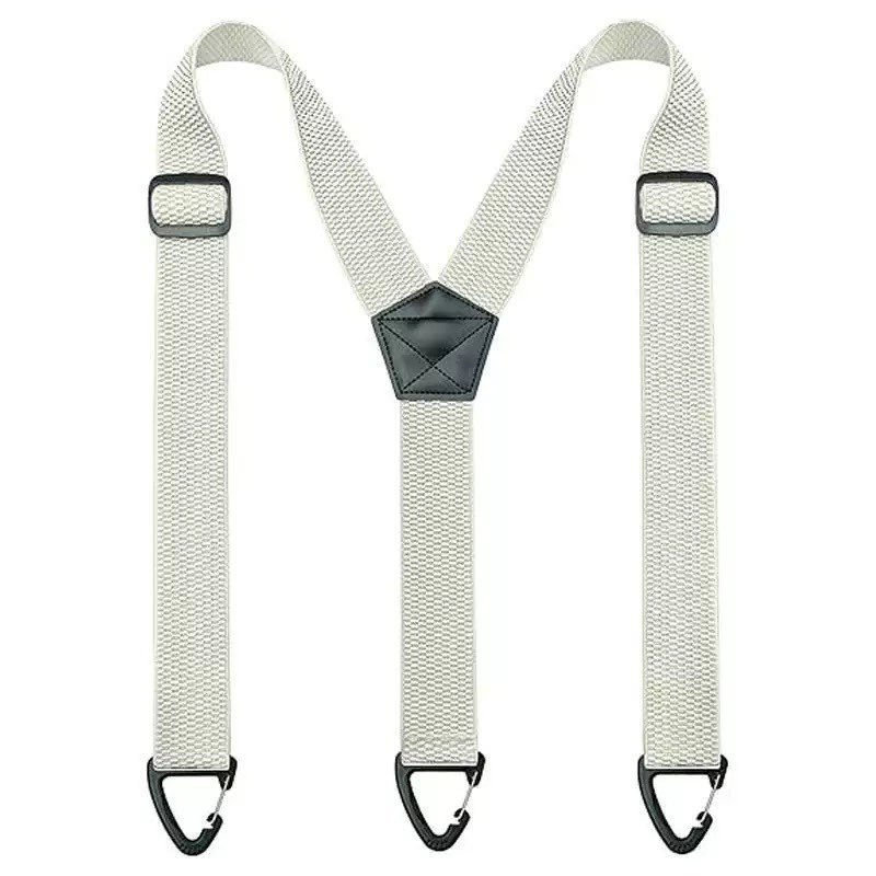 ⚡50K+ SOLD!💥ONLY ￡7.99!!📢Men's X-Back Suspenders with Hook Clips