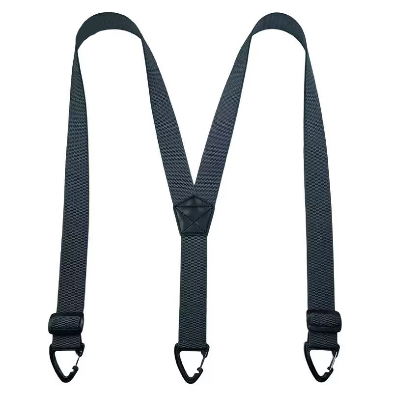 ⚡50K+ SOLD!💥ONLY ￡7.99!!📢Men's X-Back Suspenders with Hook Clips