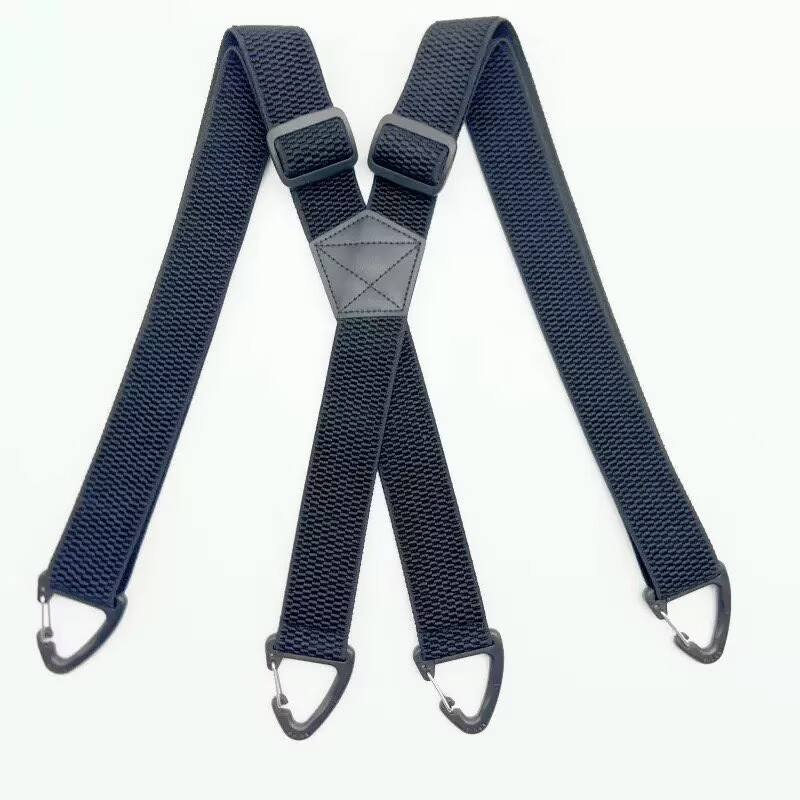 ⚡50K+ SOLD!💥ONLY ￡7.99!!📢Men's X-Back Suspenders with Hook Clips