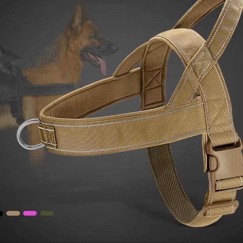 🔥LAST DAY SALE: ONLY ￡9.99!!🏆✨Heavy-Duty Tactical Dog Harness with Handle🐕
