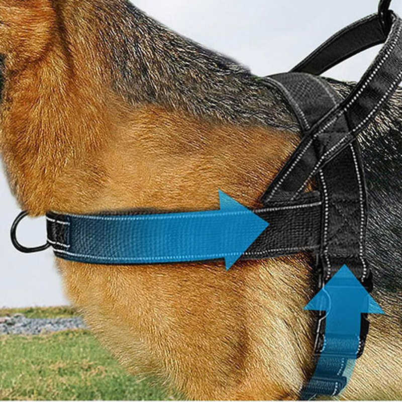 🔥LAST DAY SALE: ONLY ￡9.99!!🏆✨Heavy-Duty Tactical Dog Harness with Handle🐕