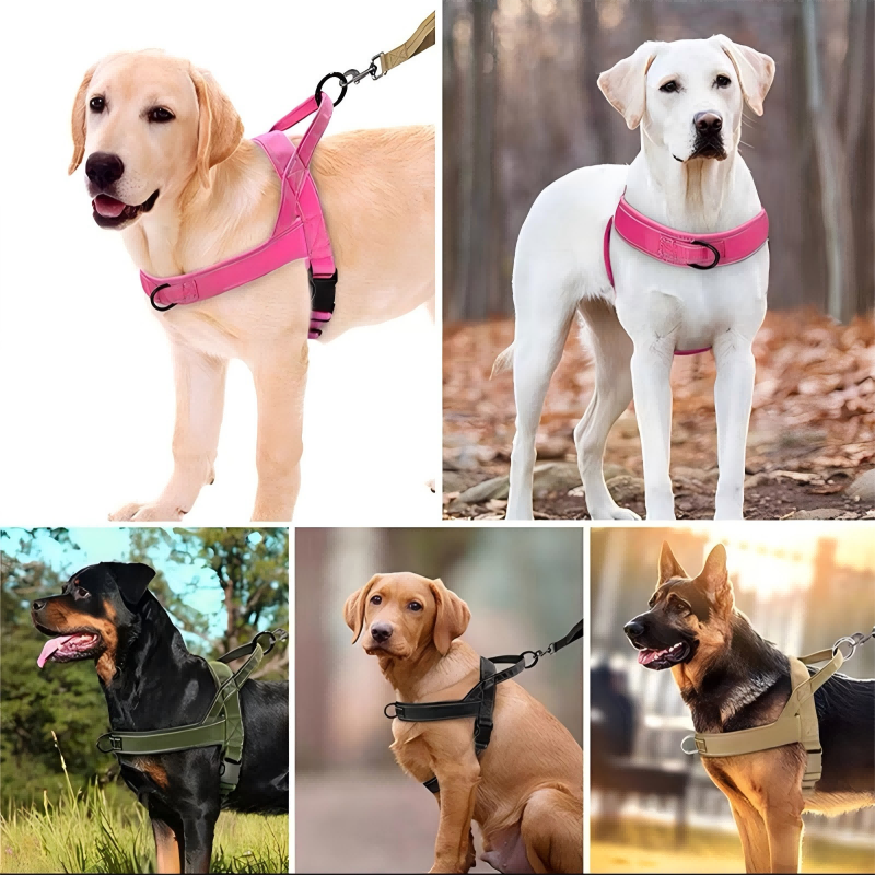 🔥LAST DAY SALE: ONLY ￡9.99!!🏆✨Heavy-Duty Tactical Dog Harness with Handle🐕