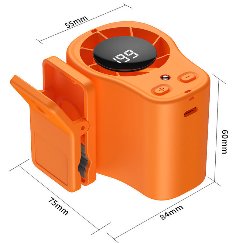 🔥Summer Bestsellers:ONLY ￡9.99!!🔥Hands-Free Personal Cooling Fan with LED Display