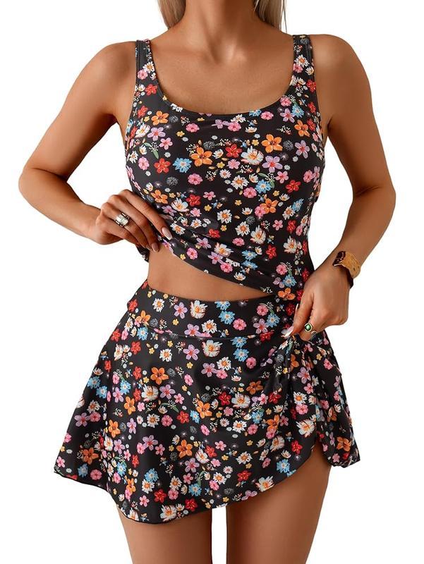 🩱Summer Hot Sale 50% OFF💃Women's Two Piece Tummy Control Tie Knot Swimsuit