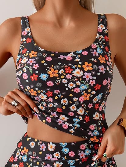 🩱Summer Hot Sale 50% OFF💃Women's Two Piece Tummy Control Tie Knot Swimsuit