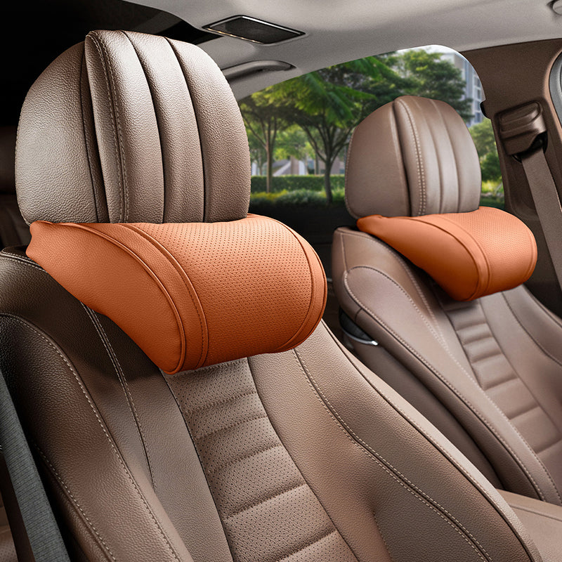 🥳2026 HOT SALE 50% OFF💞50K+ SOLD!🚗Ergonomic Headrest and Lumbar Support Set for Car Seats