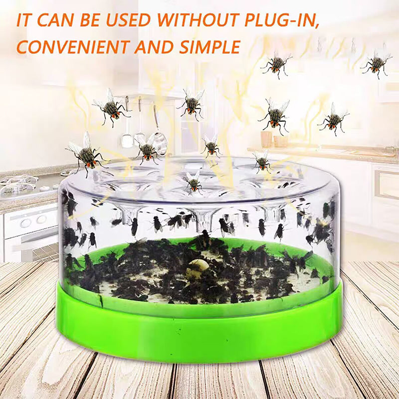 🏆Flash Sale⚡50K+ SOLD! Almost Gone-💥🔌✅ Reusable fly trap—no electricity, no poison! 🏠 Safe to use in the kitchen and around children and pets.