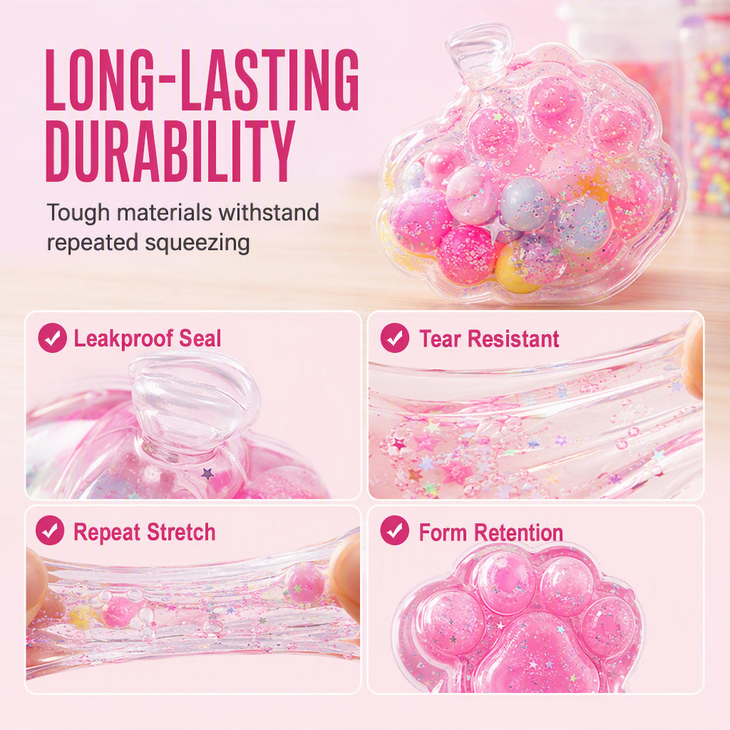 🐱 70% OFF NOW! 🧊 DIY Fried Ice Squishy Toy Kit – Cat claw design, squishy fun & creative – Perfect for sensory play & stress relief for kids ✨