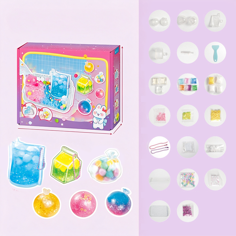 🐱 70% OFF NOW! 🧊 DIY Fried Ice Squishy Toy Kit – Cat claw design, squishy fun & creative – Perfect for sensory play & stress relief for kids ✨