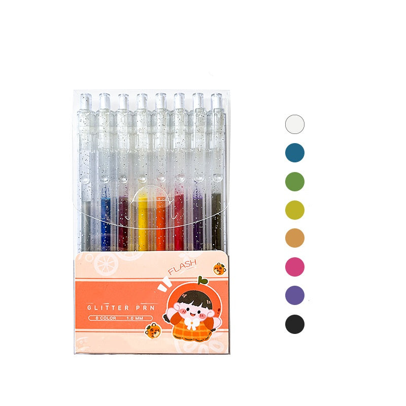 🔥LAST DAY SALE ONLY ￡6.99!!✨50K+ SOLD!🎁Glitter Gel Pen Set