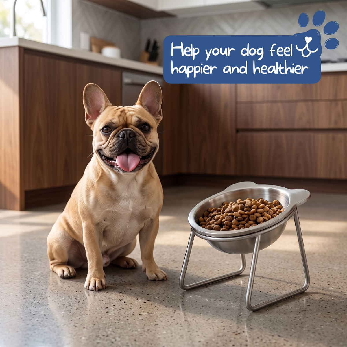⏳LAST DAY SALE 50% OFF!🥣15° Tilted Orthopaedic Feeding Bowl