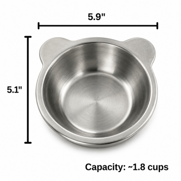⏳LAST DAY SALE 50% OFF!🥣15° Tilted Orthopaedic Feeding Bowl