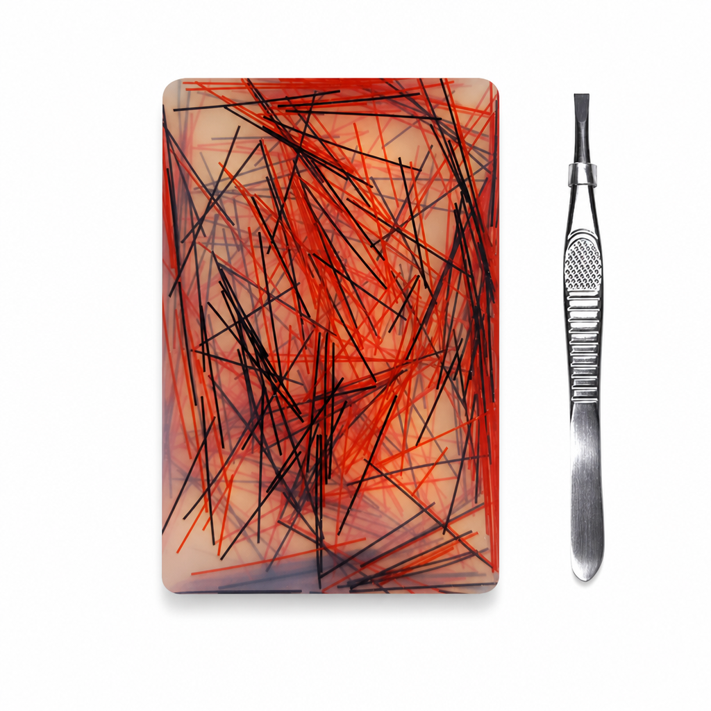 ⏳LAST DAY SALE ONLY ￡6.99!!🌸Rectangular Skin Picking Fidget Toy with Tweezers