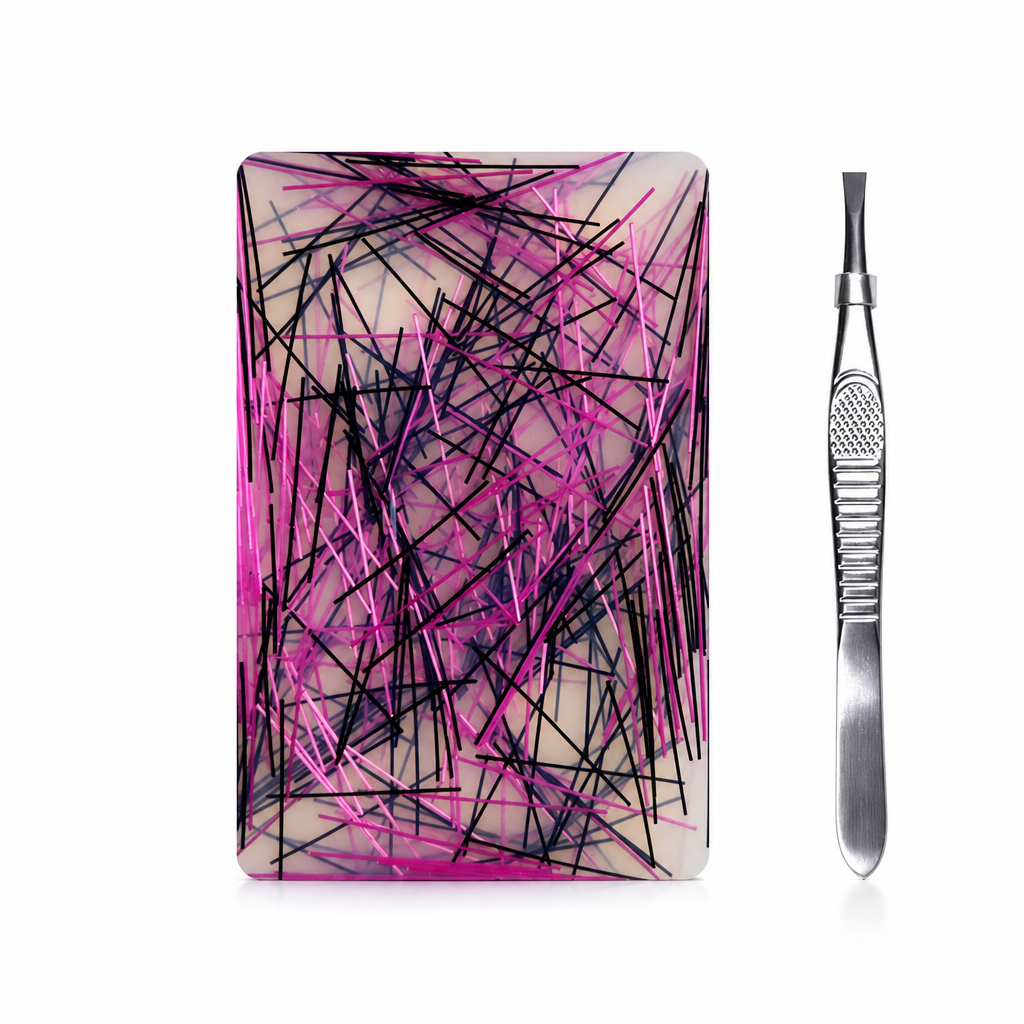 ⏳LAST DAY SALE ONLY ￡6.99!!🌸Rectangular Skin Picking Fidget Toy with Tweezers