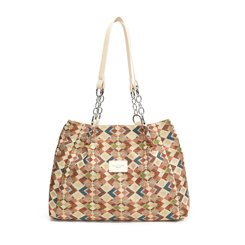 🎁2026 New Arrivals - 70% OFF🎒Retro Leopard Print Tote Bag for Women