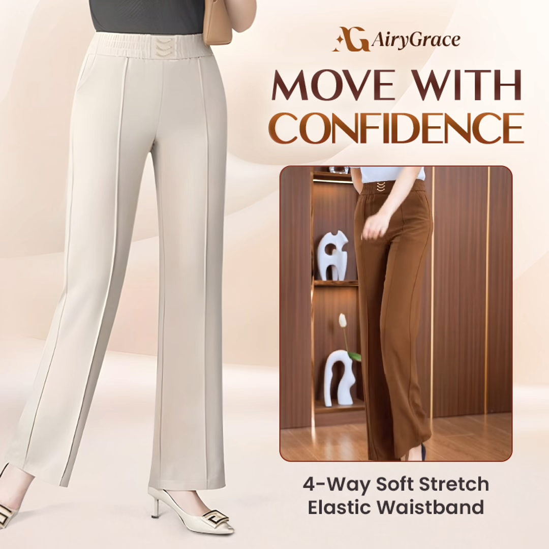 👖LAST DAY 70% OFF💥 - Perfect Drape High-Rise Ultra Soft Pull-On Pants