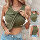 🔥🔥 Promotion - 49% off✨ Women's ribbed knit tank top with shelf bra