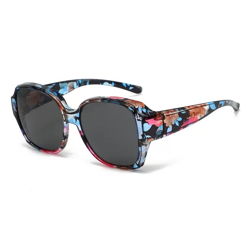 🎉LIMITED SALE：ONLY ￡6.99!!😎UV400 Protection Fit Over Glasses Sunglasses